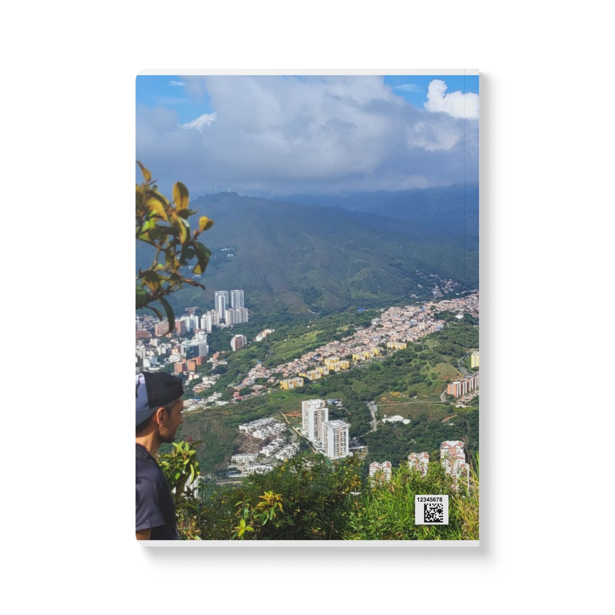 Cali Mountainside Softcover Journal, Perfect for Journaling, Gifts, Travel Notes, Eco-Friendly, Personalized Keepsake