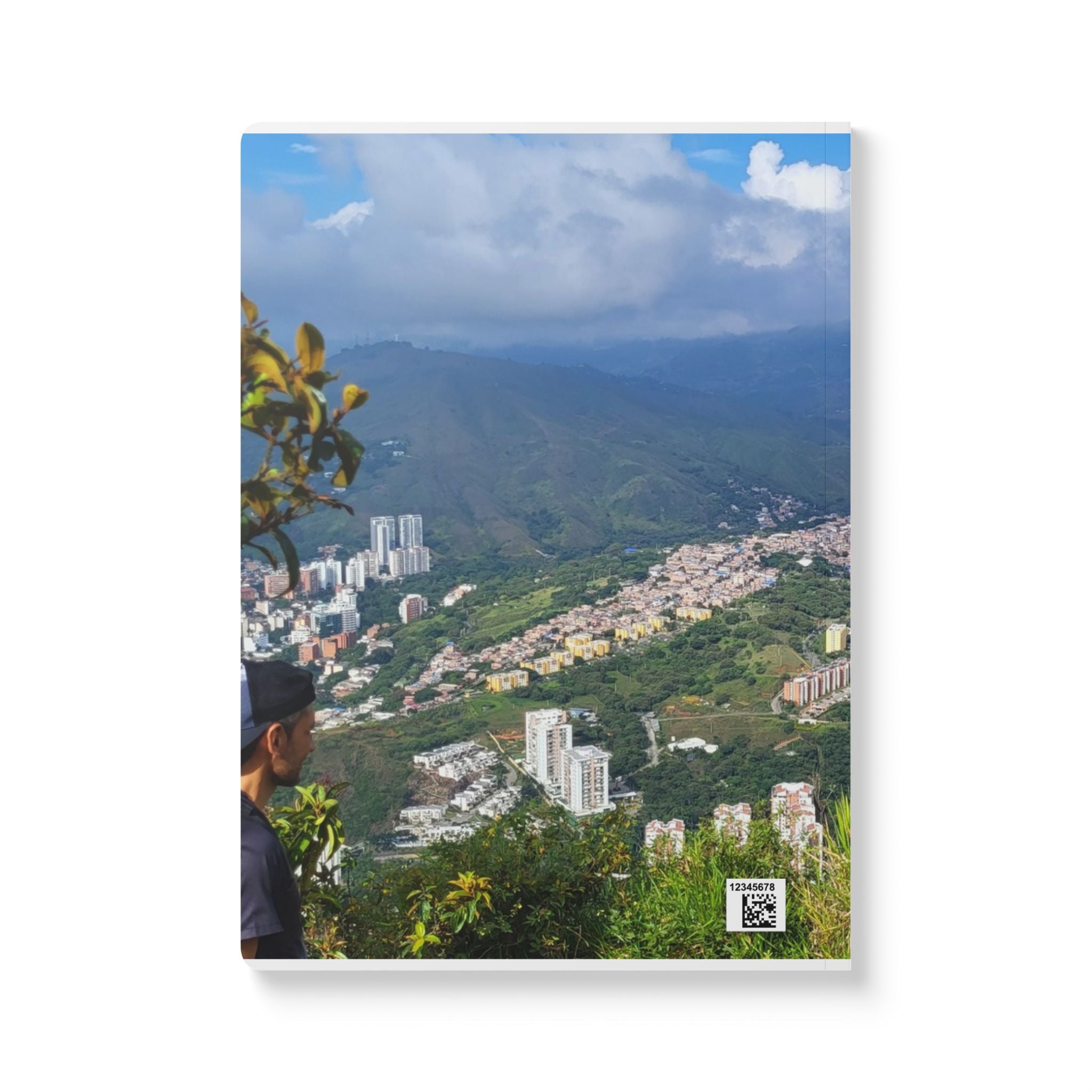 Cali Mountainside Softcover Journal, Perfect for Journaling, Gifts, Travel Notes, Eco-Friendly, Personalized Keepsake