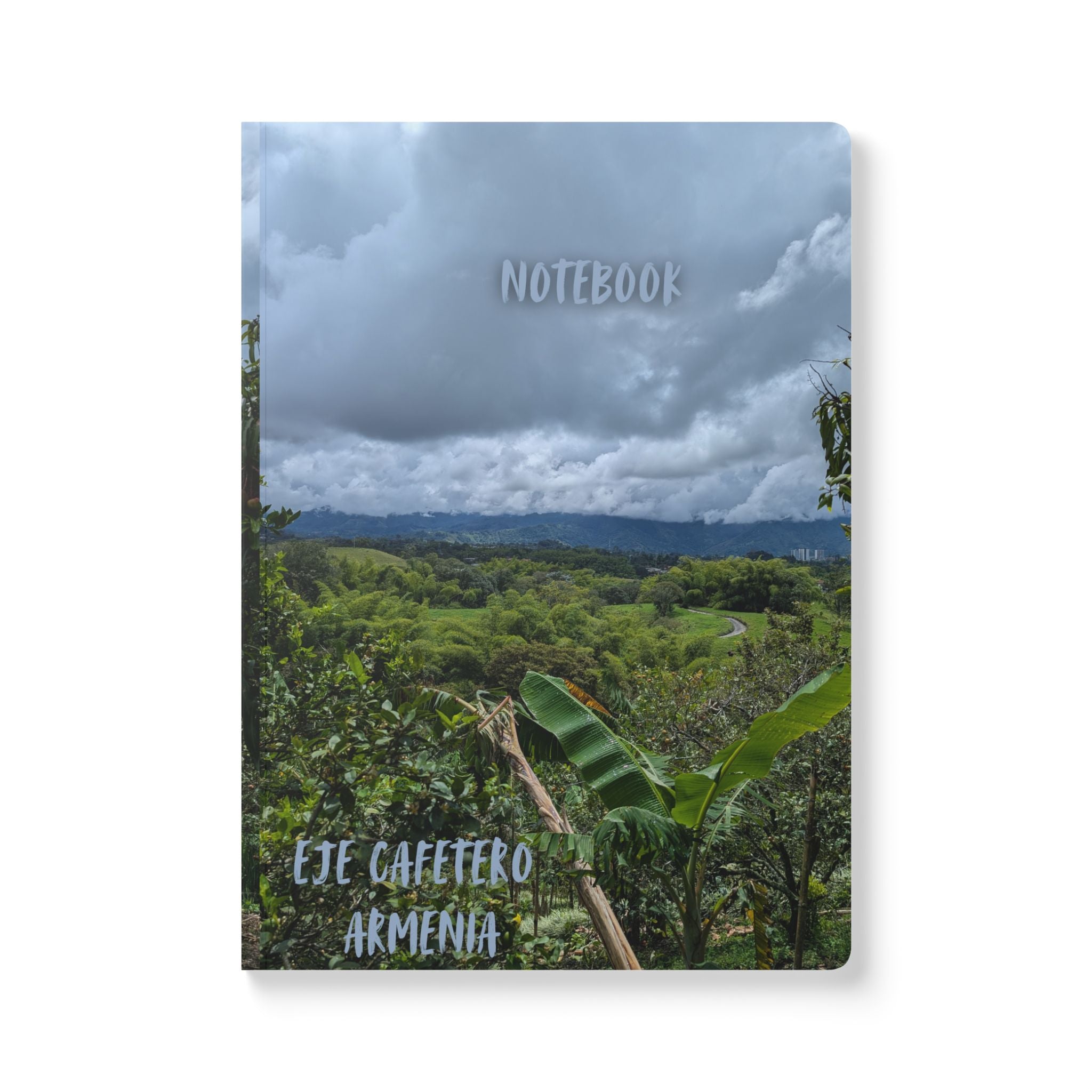 Eje Cafetero Softcover Journal – Perfect for Writing, Sketching, Travel Diary, Gift for Nature Lovers, Eco-Friendly Stationery