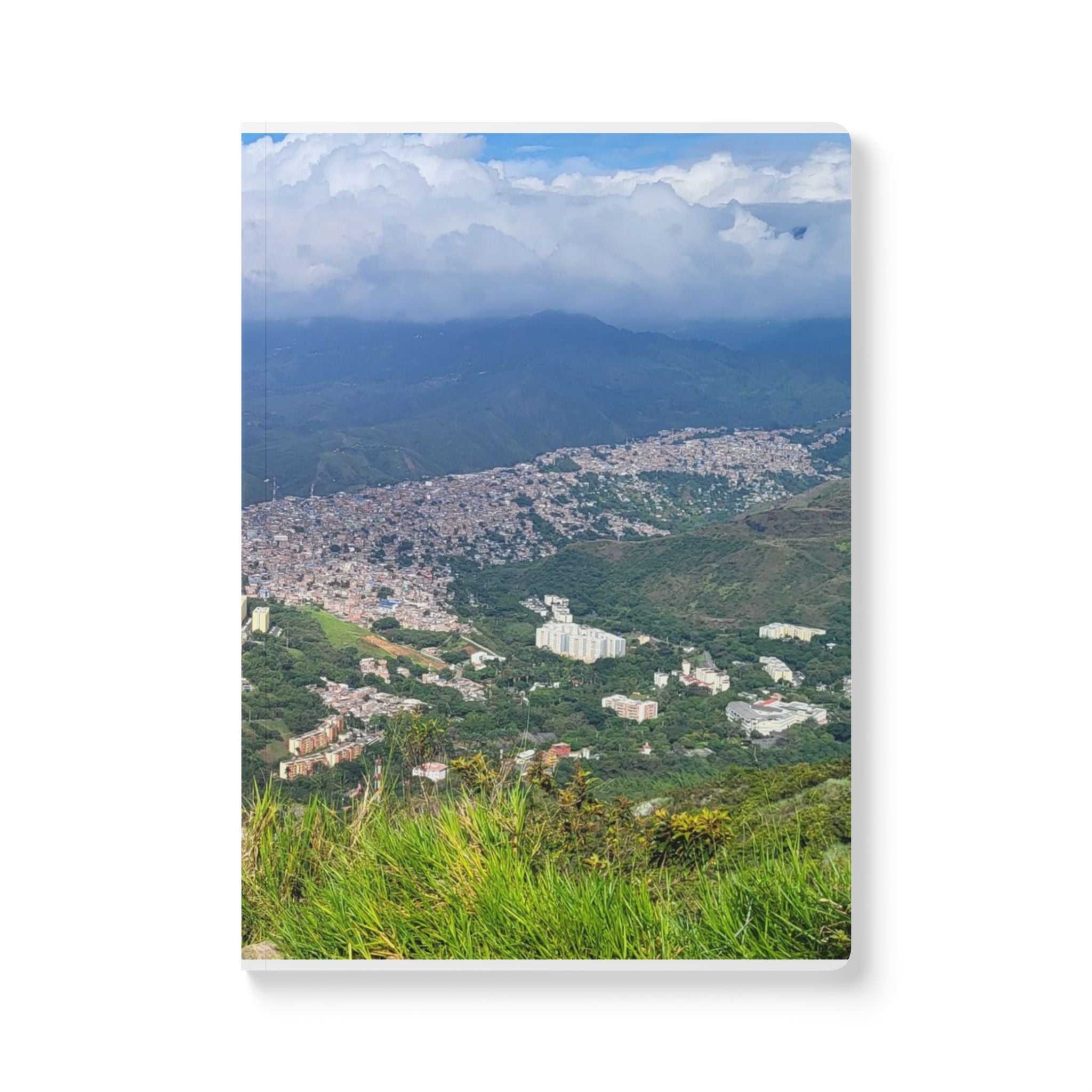 Cali Mountainside Softcover Journal, Perfect for Journaling, Gifts, Travel Notes, Eco-Friendly, Personalized Keepsake