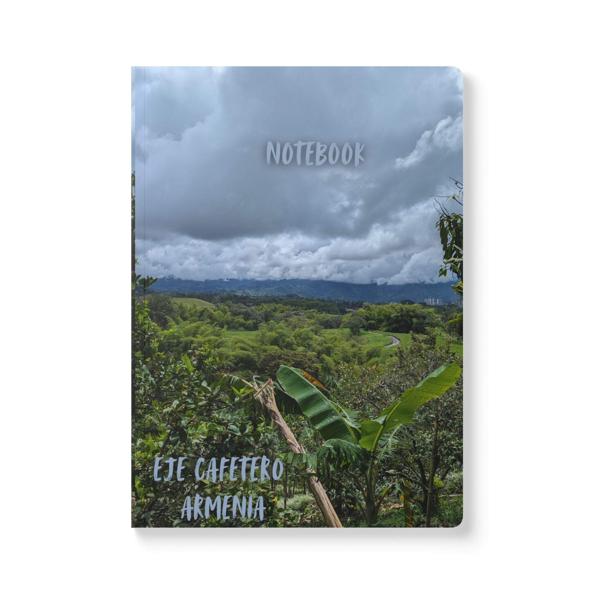 Eje Cafetero Softcover Journal – Perfect for Writing, Sketching, Travel Diary, Gift for Nature Lovers, Eco-Friendly Stationery