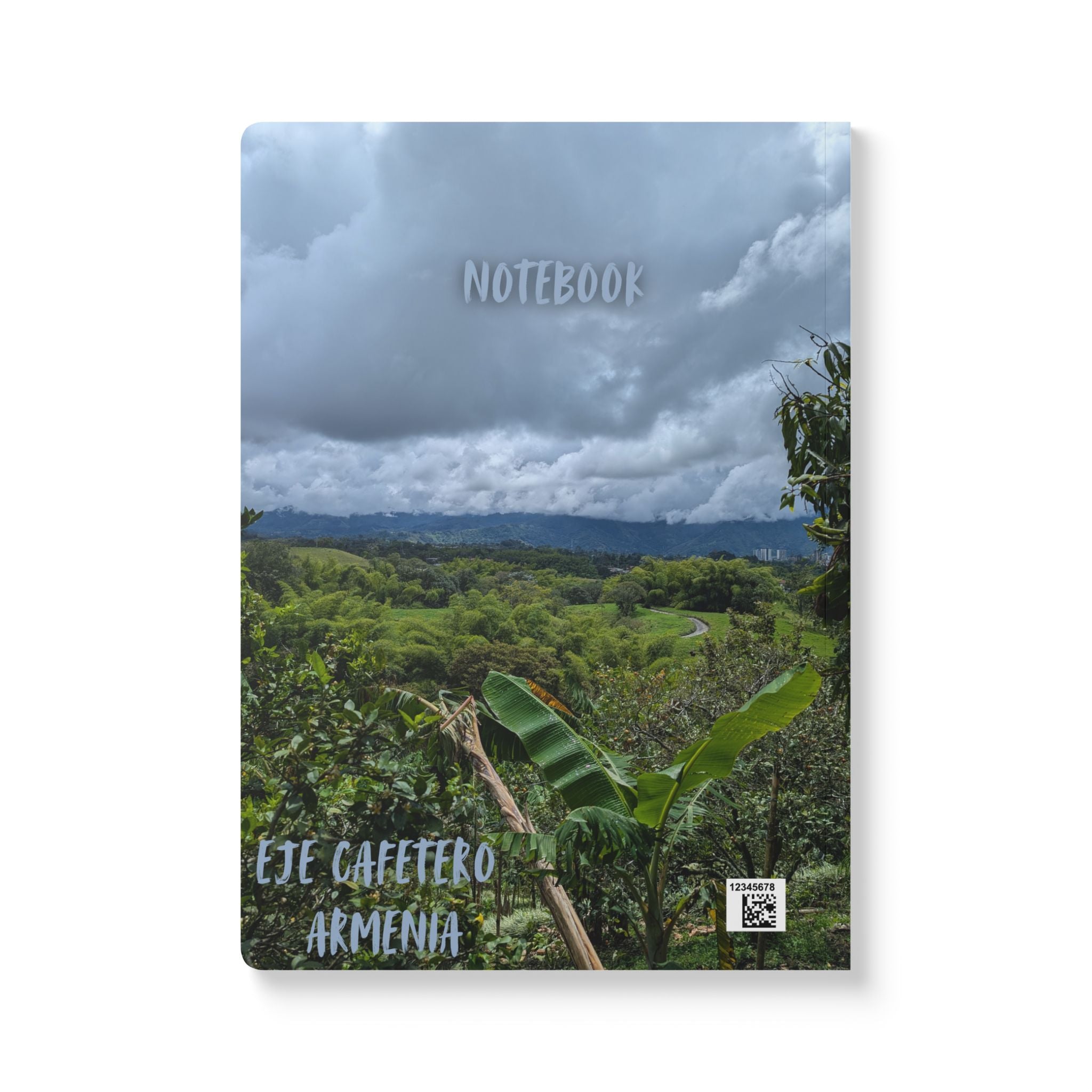 Eje Cafetero Softcover Journal – Perfect for Writing, Sketching, Travel Diary, Gift for Nature Lovers, Eco-Friendly Stationery